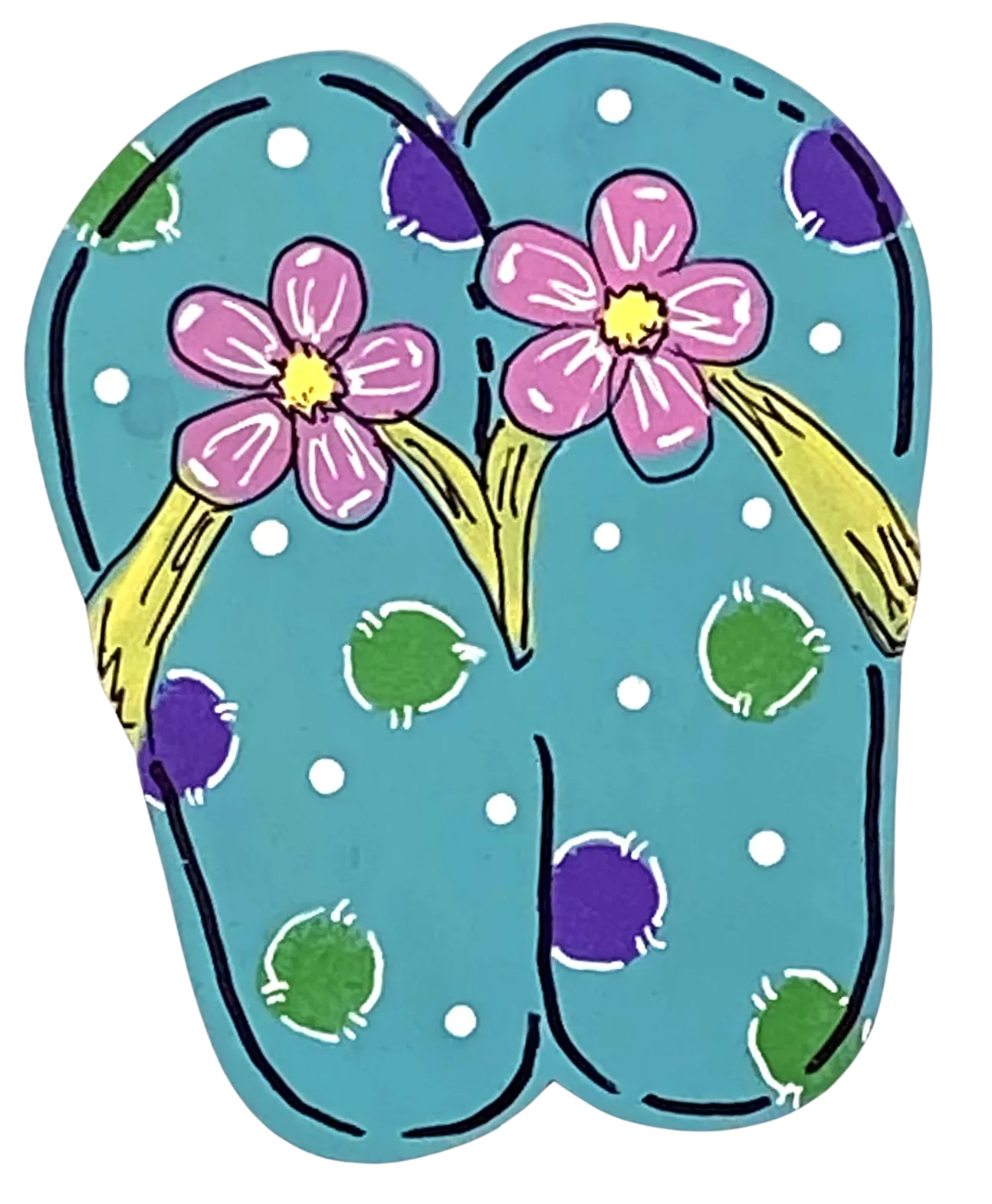 4" Flip Flops