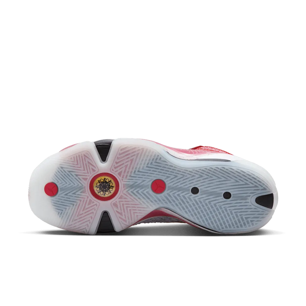 Air Jordan XXXVIII Basketball Shoes 'White/Red/Gold'
