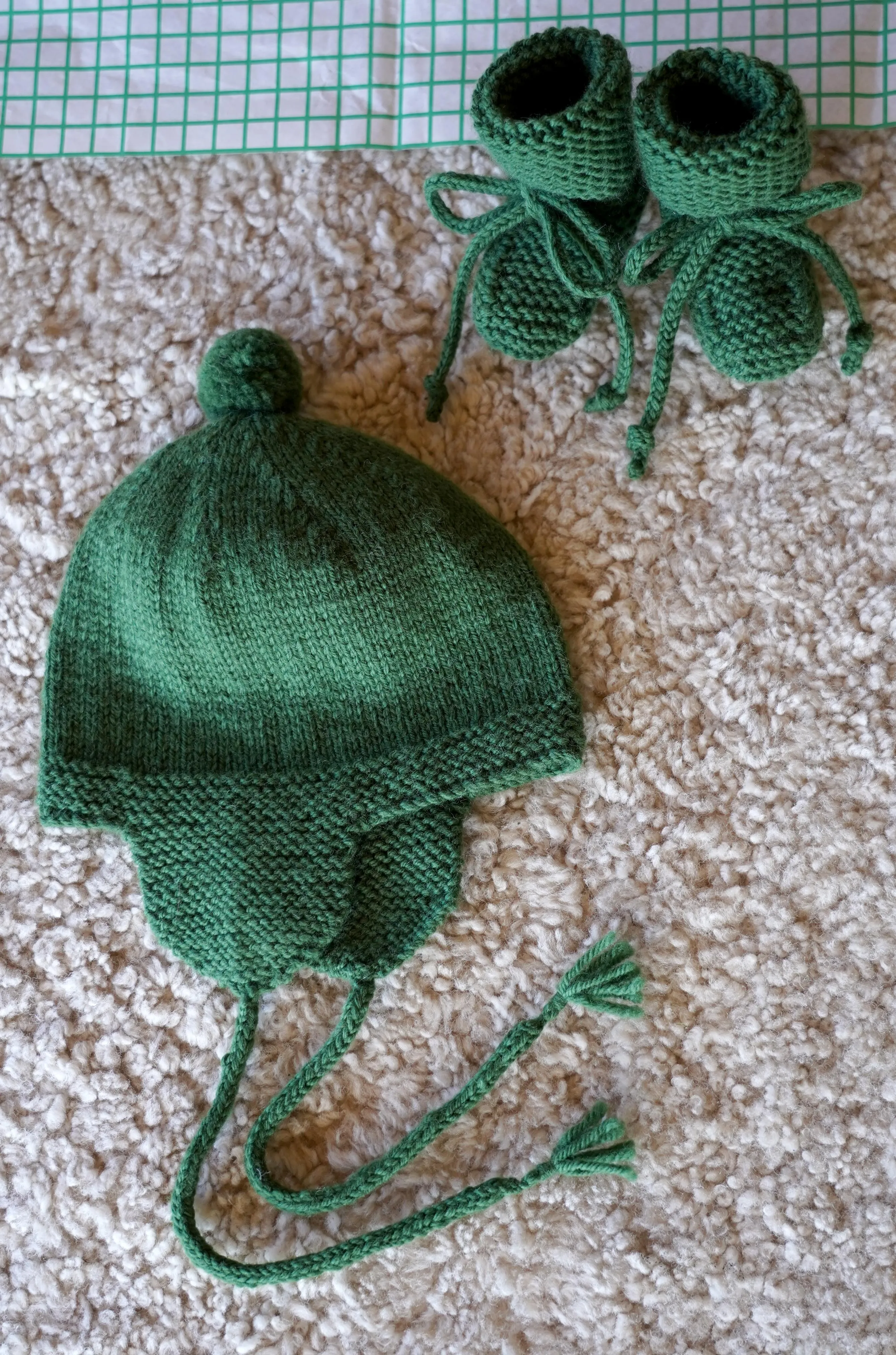 Amari Hat and Booties
