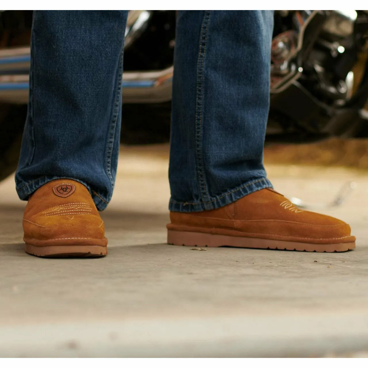Ariat Mens Lasso Square Toe Slippers