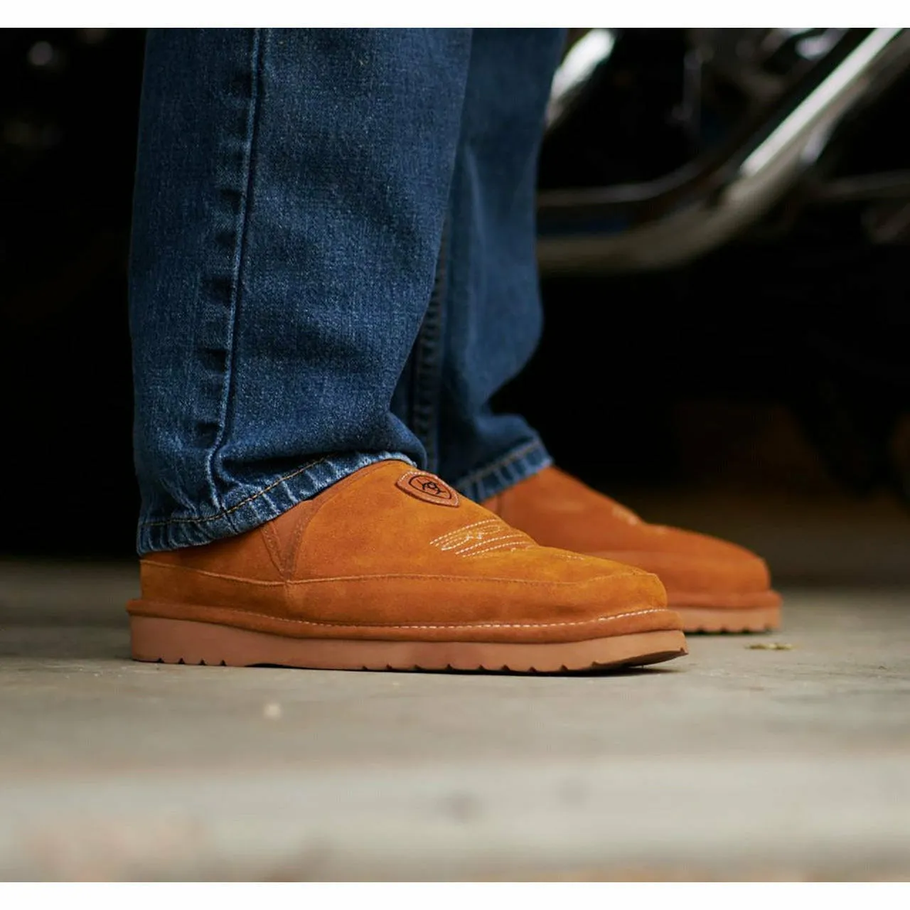 Ariat Mens Lasso Square Toe Slippers