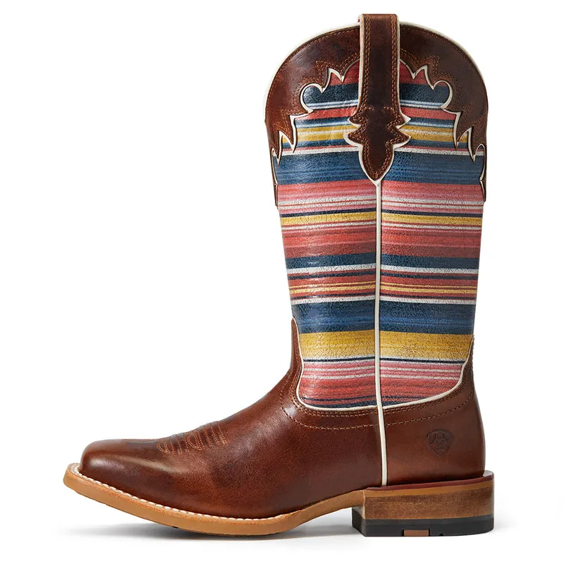 'Ariat' Women's Fiona Square Toe - Brown / Serape