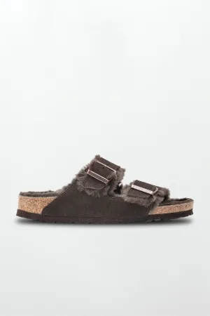 Arizona Shearling Suede/Shearling in Mocca