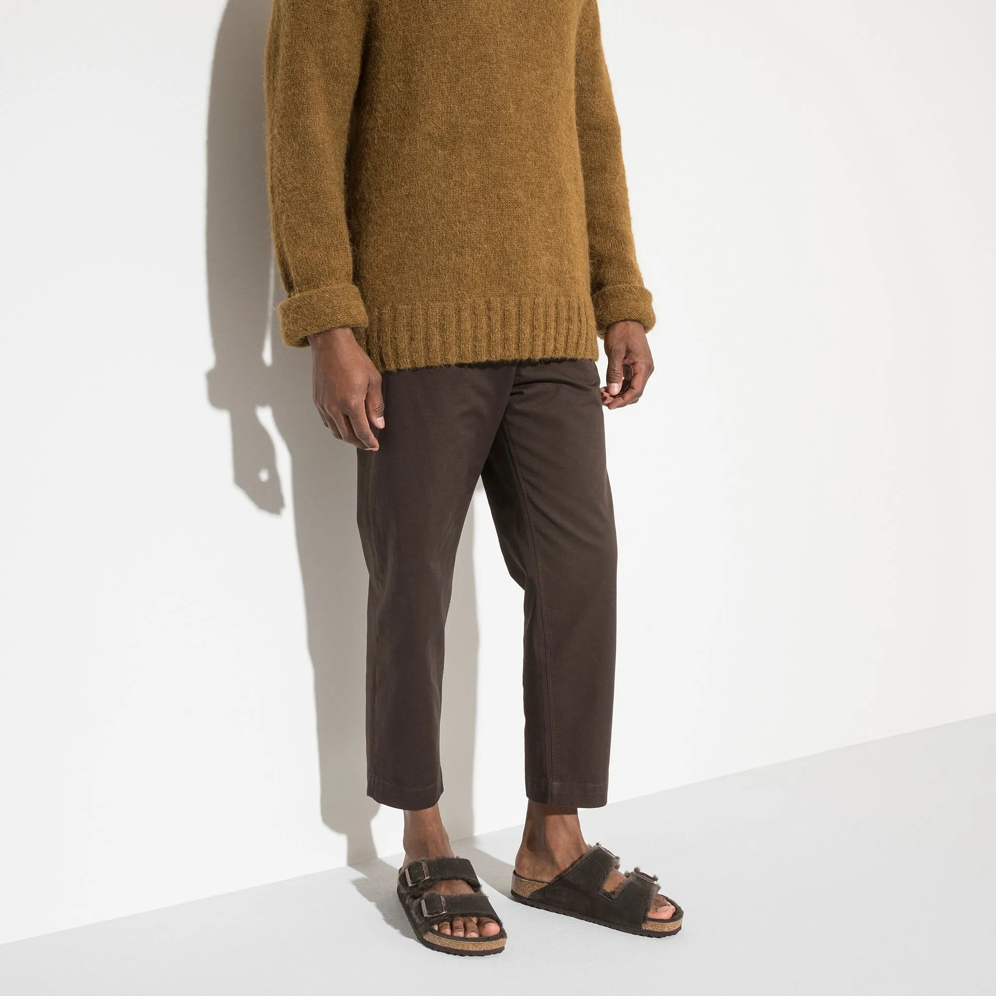 Arizona Shearling Suede/Shearling in Mocca