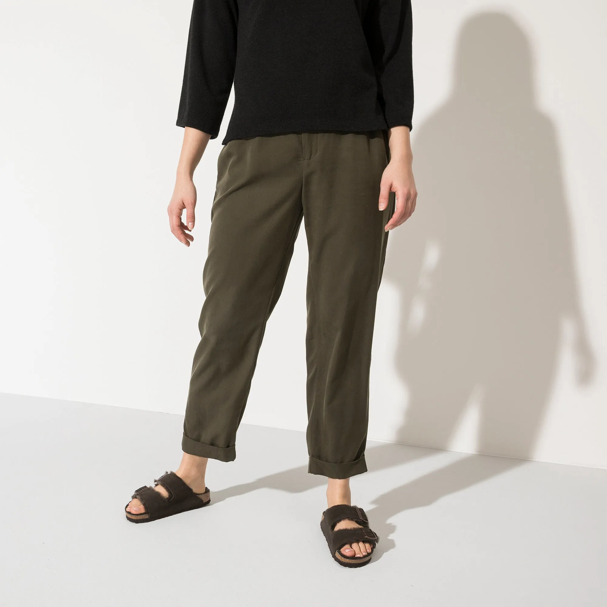 Arizona Shearling Suede/Shearling in Mocca