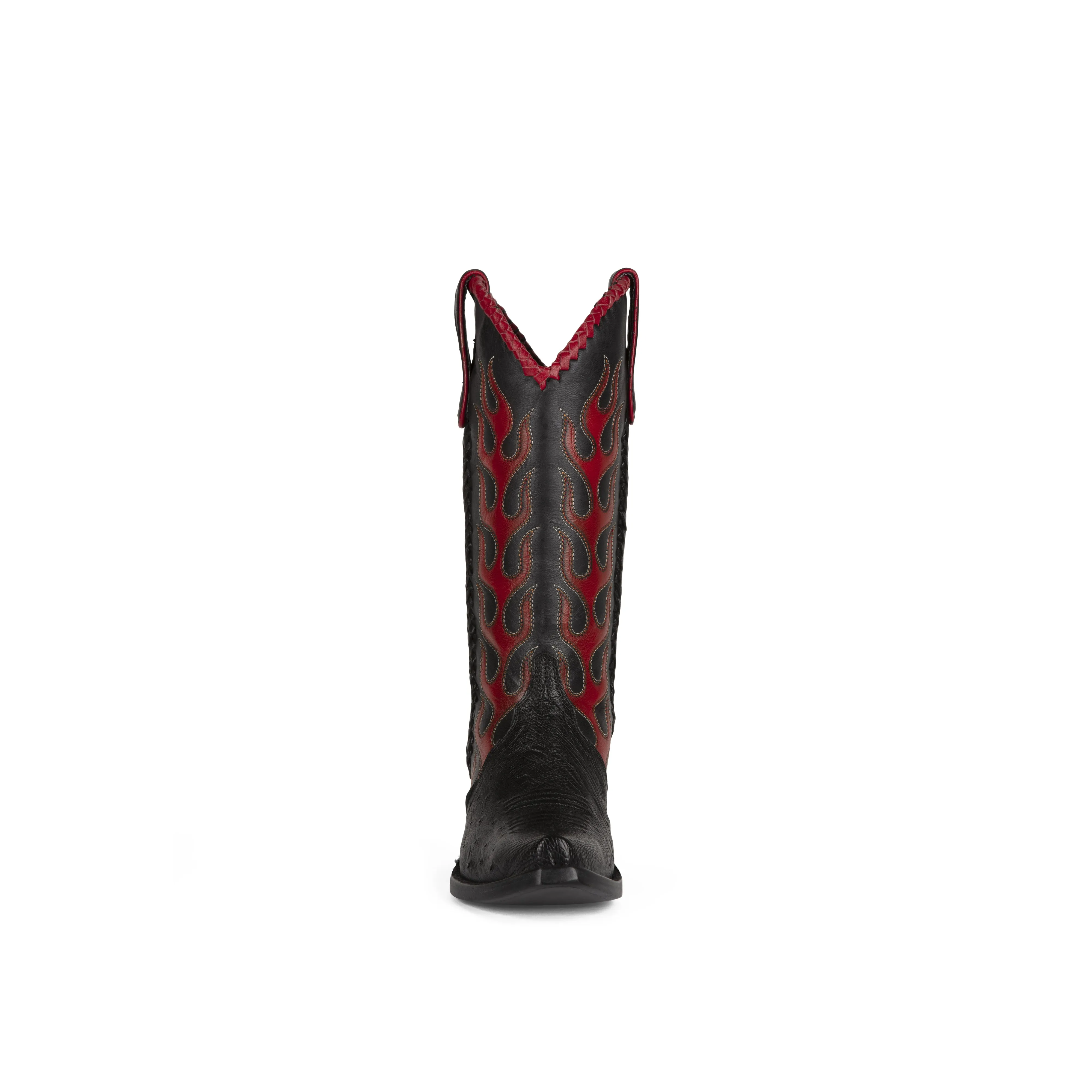 Azulado - Carmen Smooth Ostrich - Black