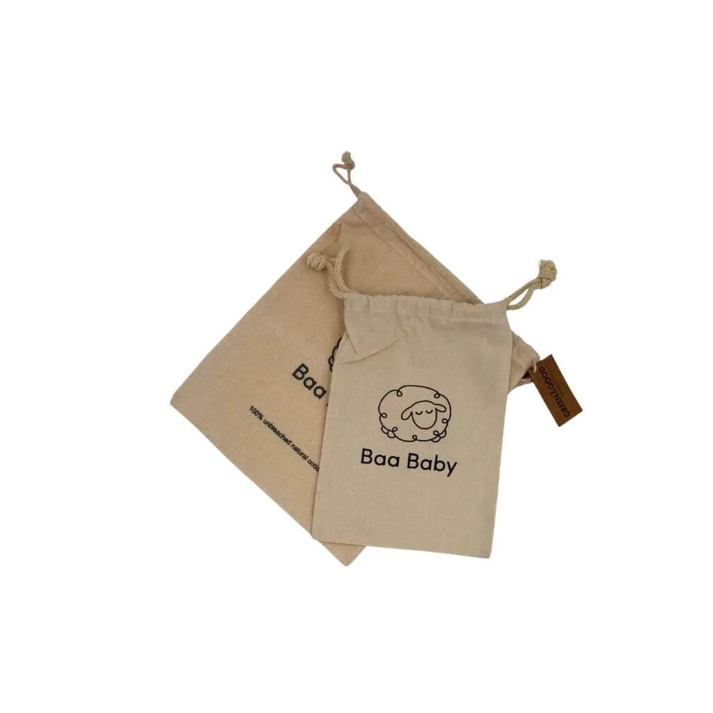 Baa Baby Lambskin Booties (Tan)
