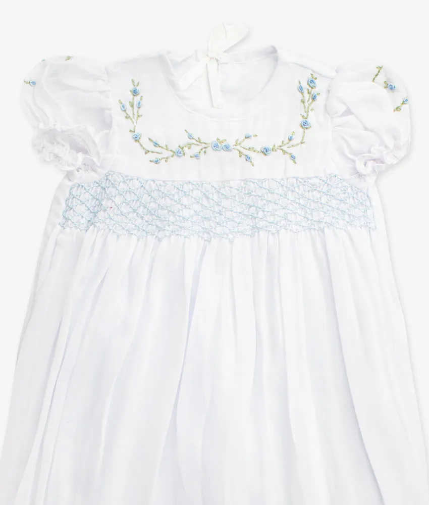Baby Christening Robe Set - Blue (Pre-Order)