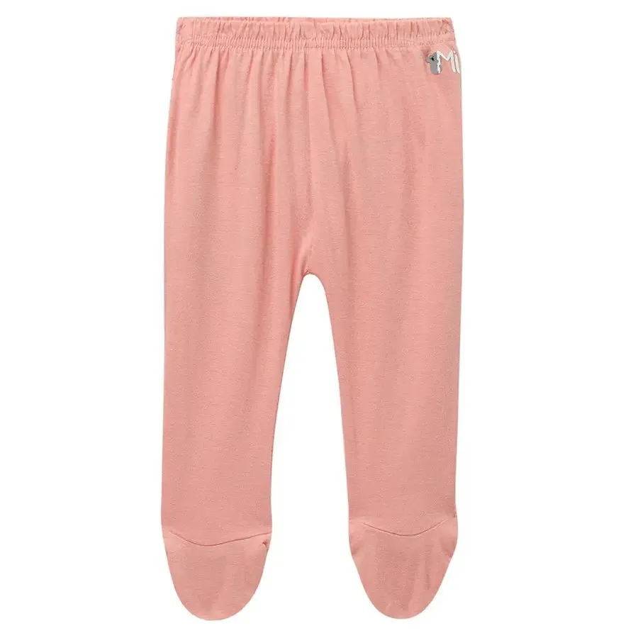Baby Girl Flamingo Print Full Sleeve Bambino Set