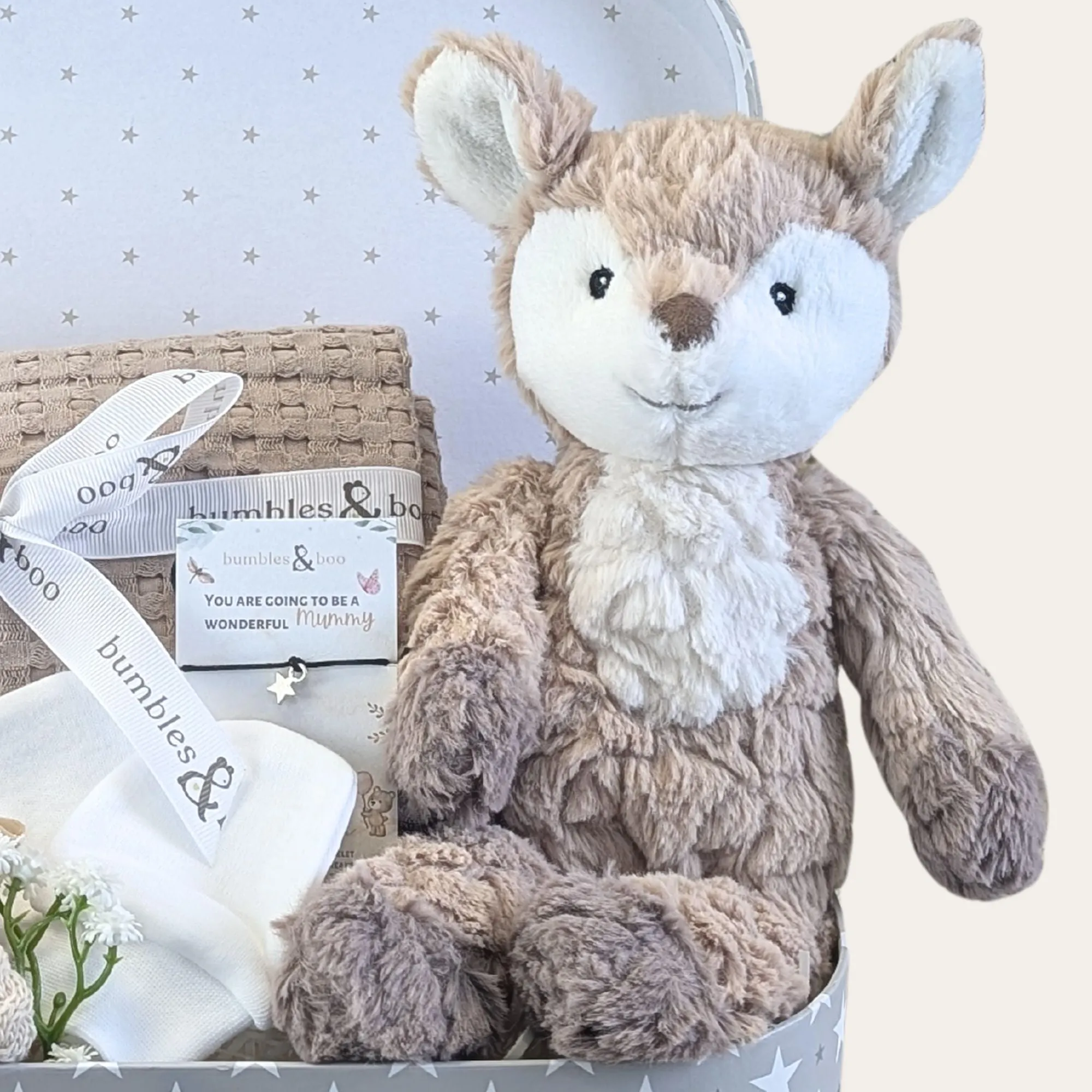 Baby Girl Gifts Trunk Hamper Darling Little Deer