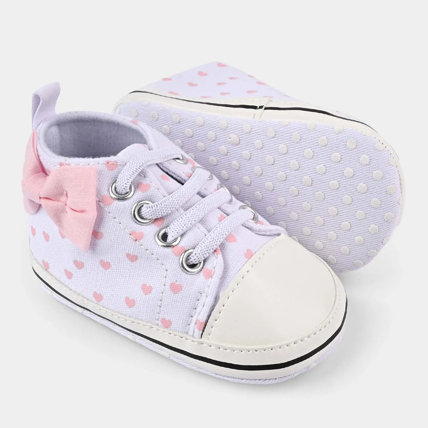 Baby Girl Shoes D85-White