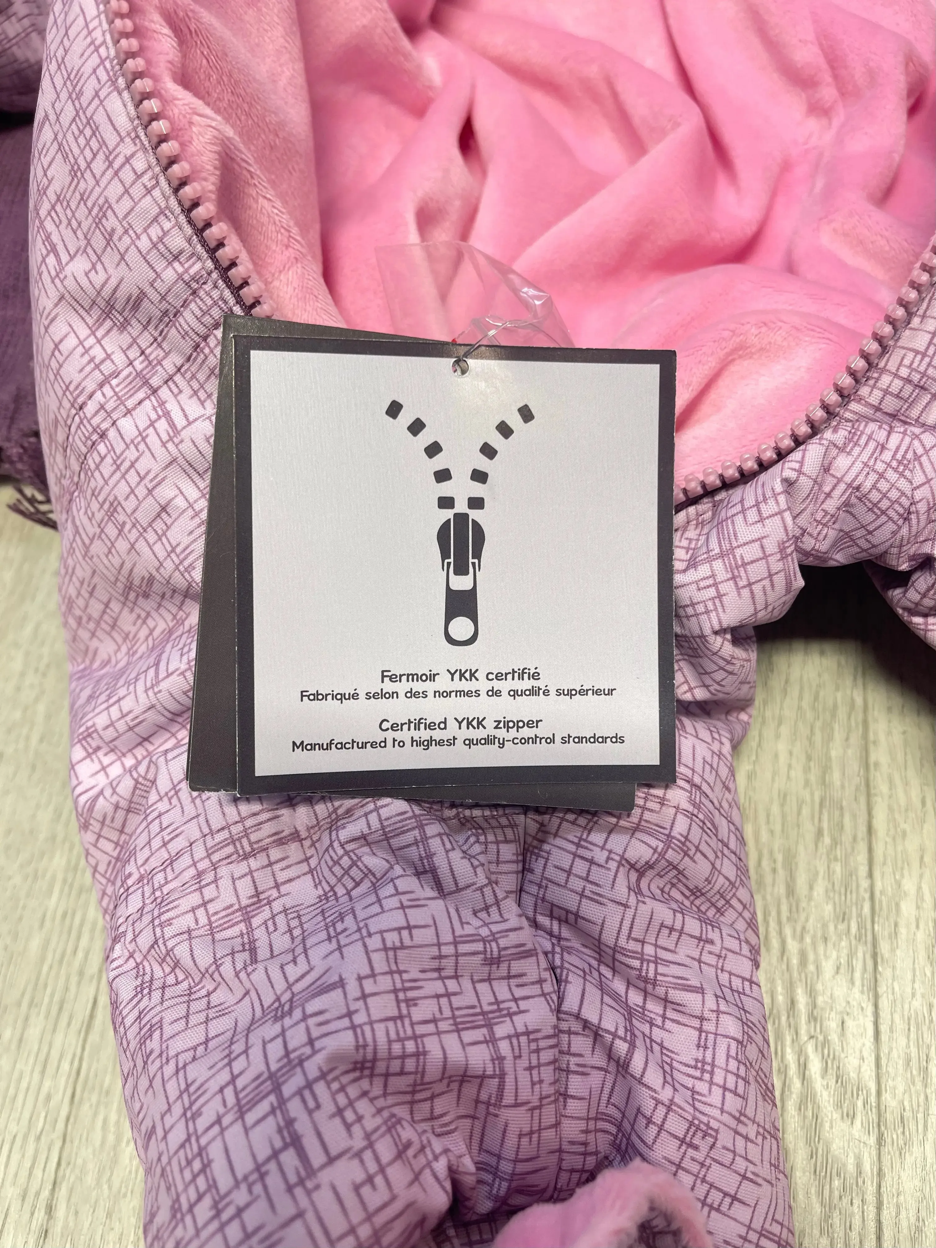 Baby Girls Snowsuit 4 PCS Set - Lavender Mist | Blizz