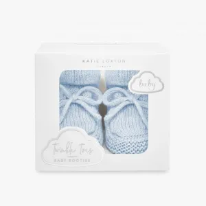 Baby Knitted Boots Blue BA0076
