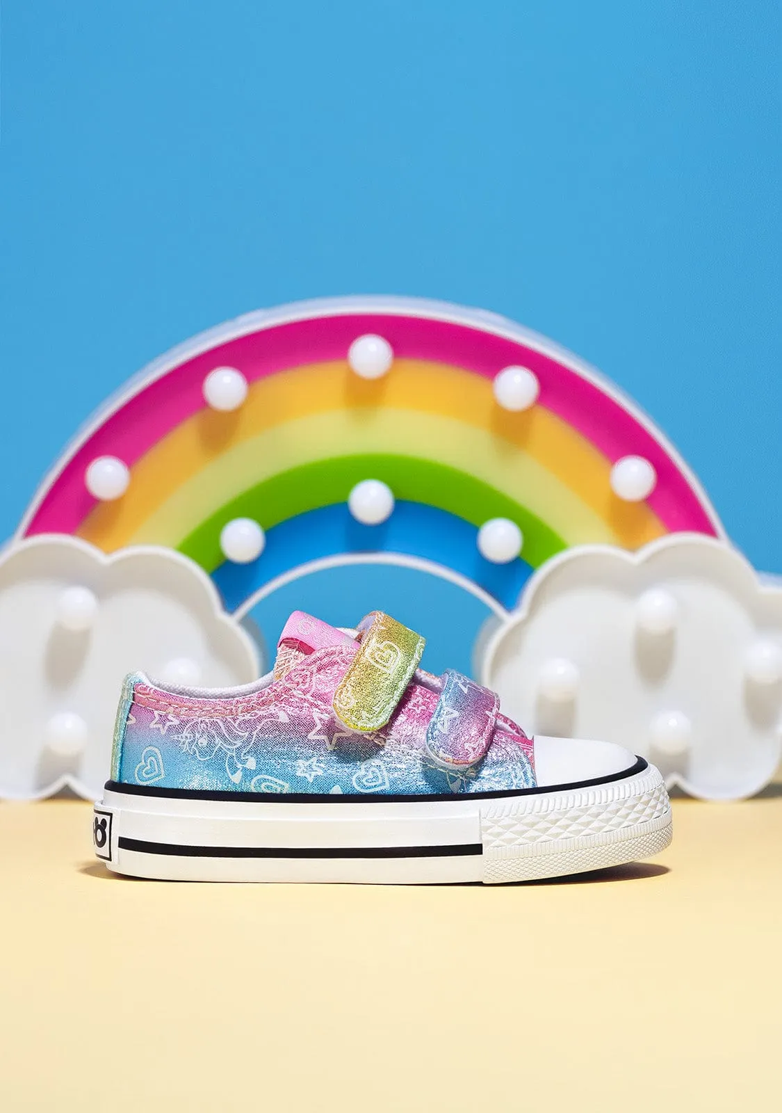 Baby´s Multicolour Glow In The Dark Sneakers