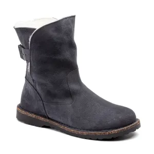 'Birkenstock' Women's Uppsala Shearling - Graphite / Natural