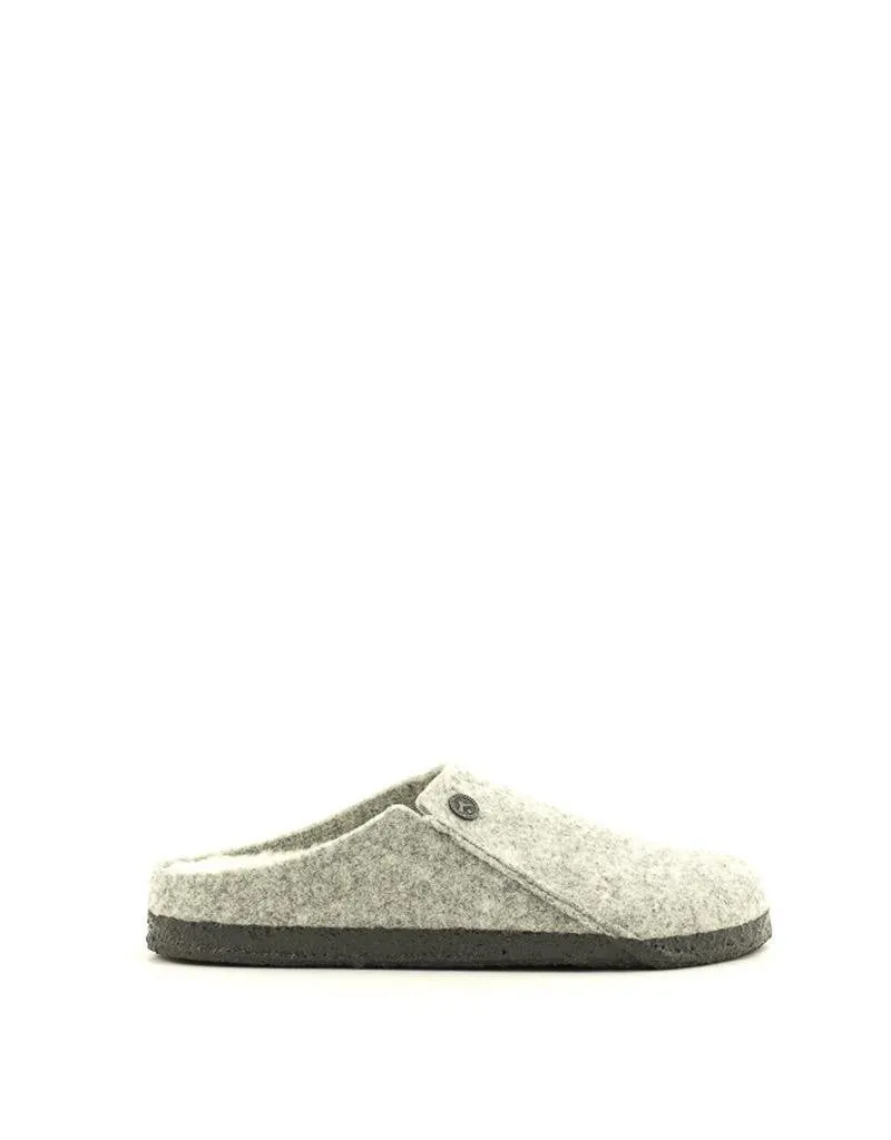 Birkenstock — Zermatt Rivet Slipper - Light Grey Narrow Width