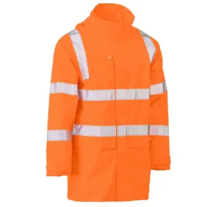 Bisley Taped Hi Vis Rail Wet Weather Jacket