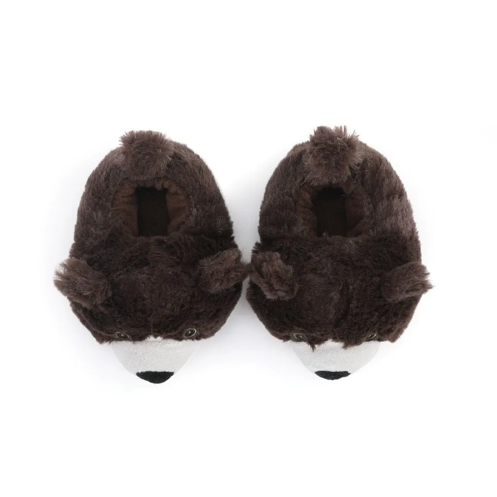 BLACK BEAR BOOTIES for Babies-Nancy Tillman Collection 6-12mo *