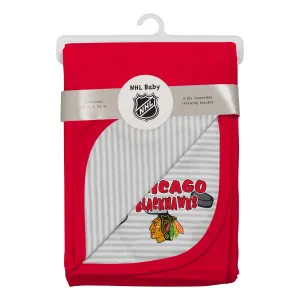Blackhawks Newborn Baby Blanket