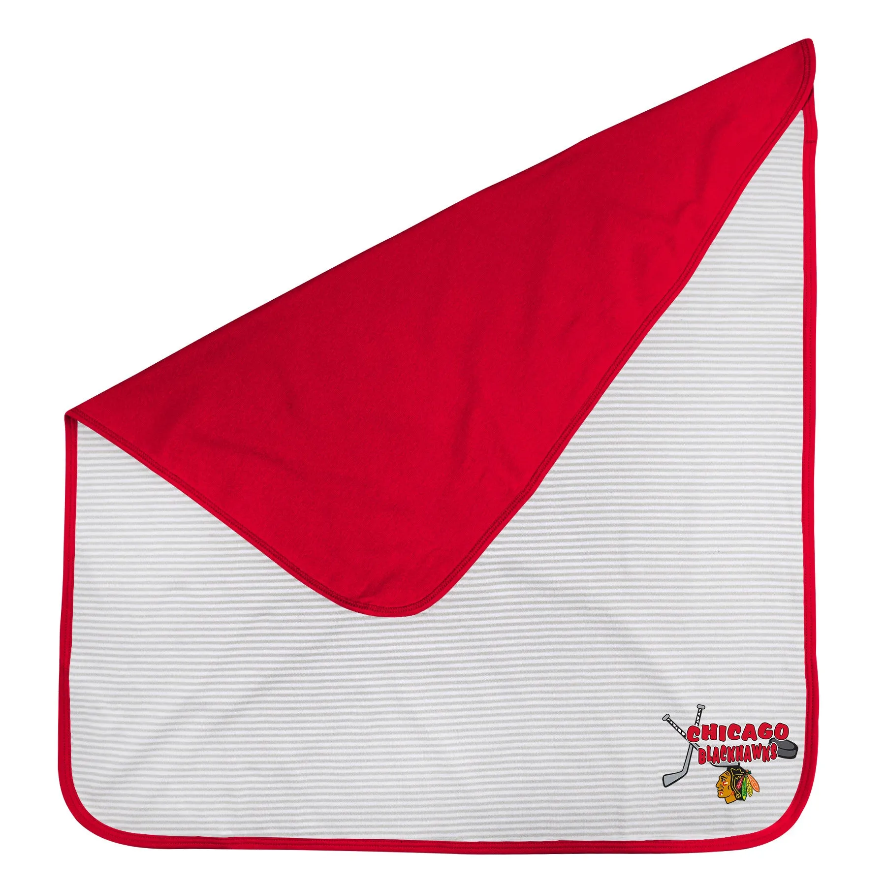 Blackhawks Newborn Baby Blanket