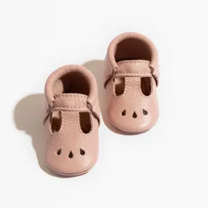 Blush Mary Jane Moccasins
