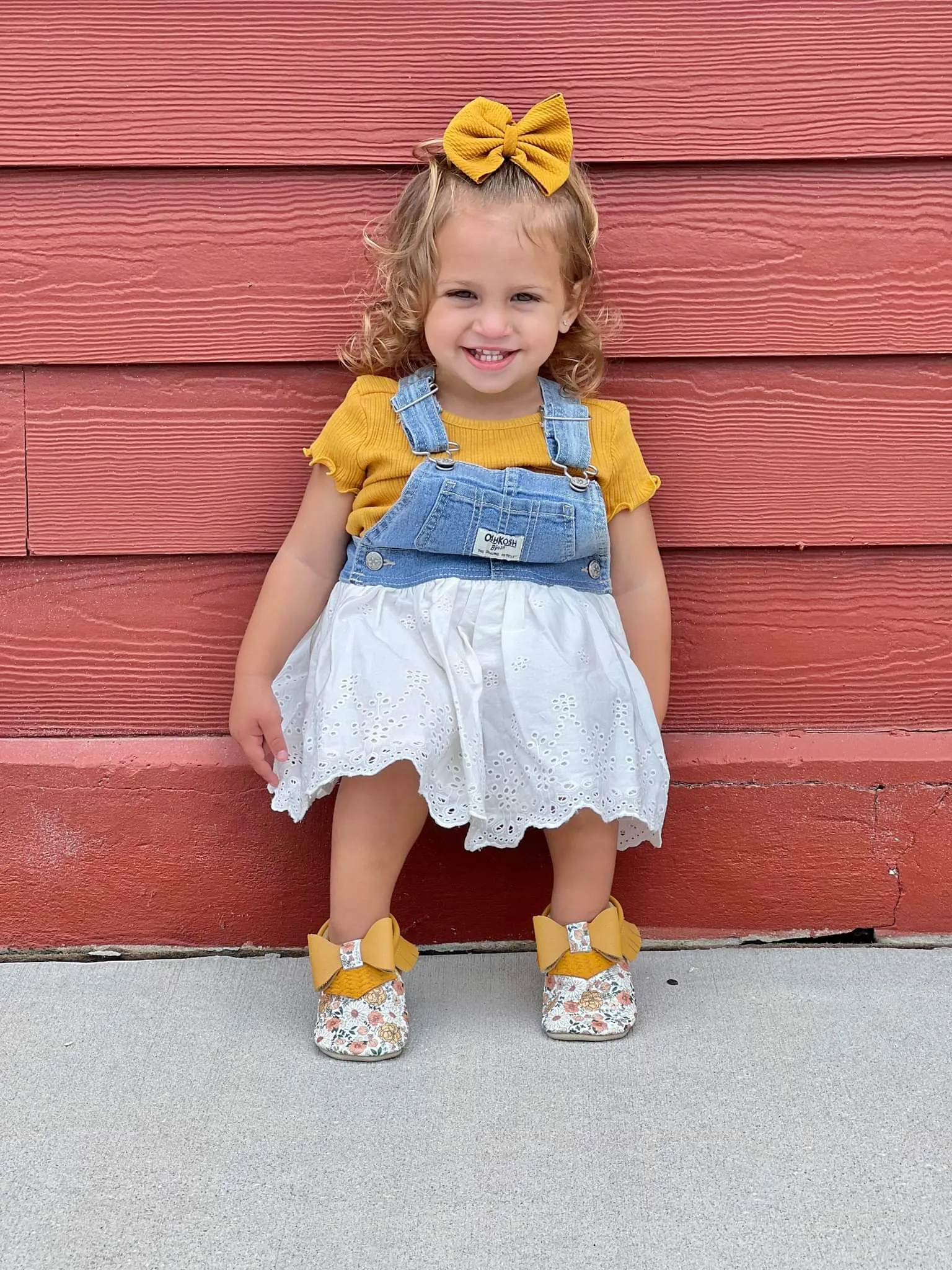 Boho Bloom Bow Mocc