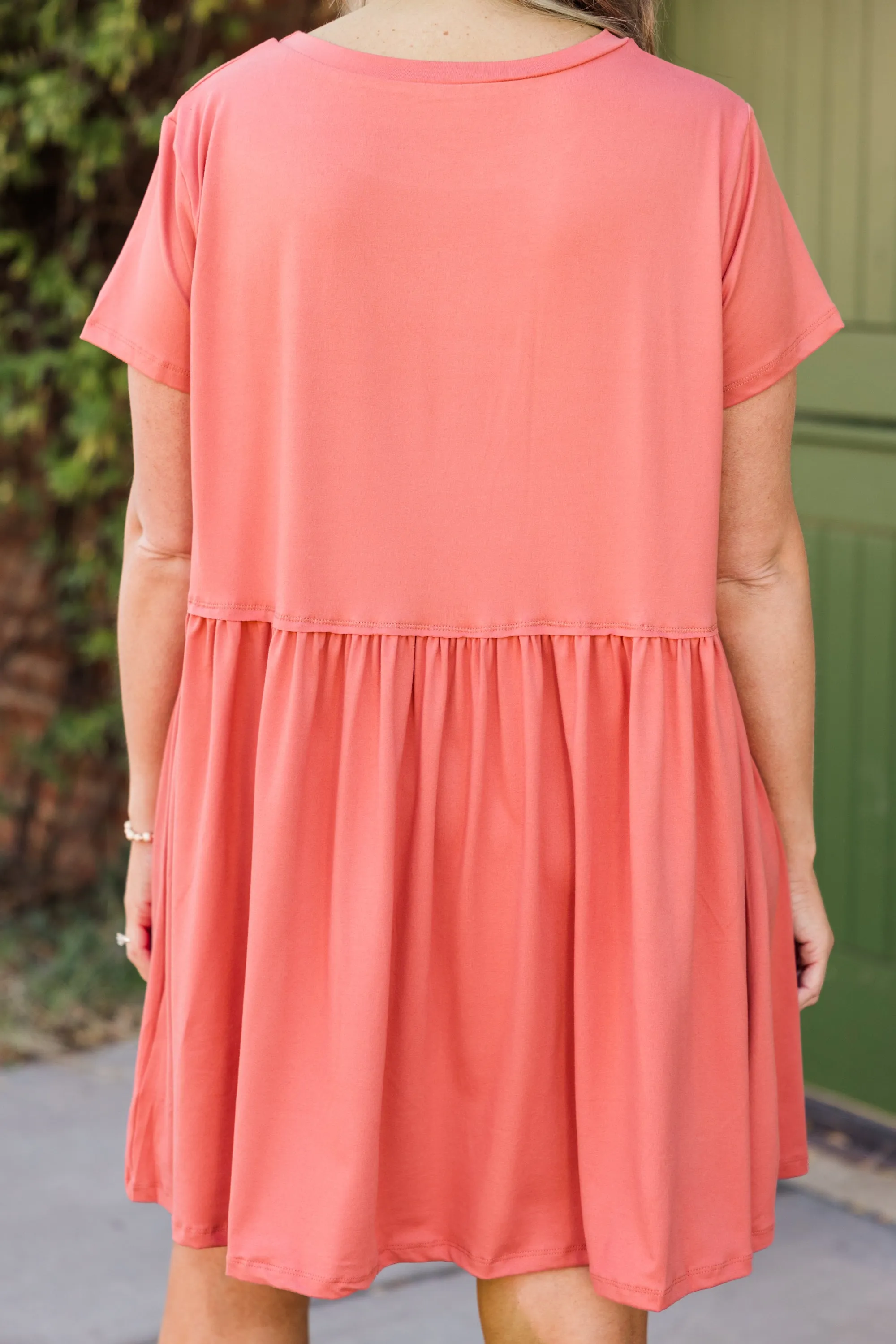 Bold Spirit Dress, Marsala
