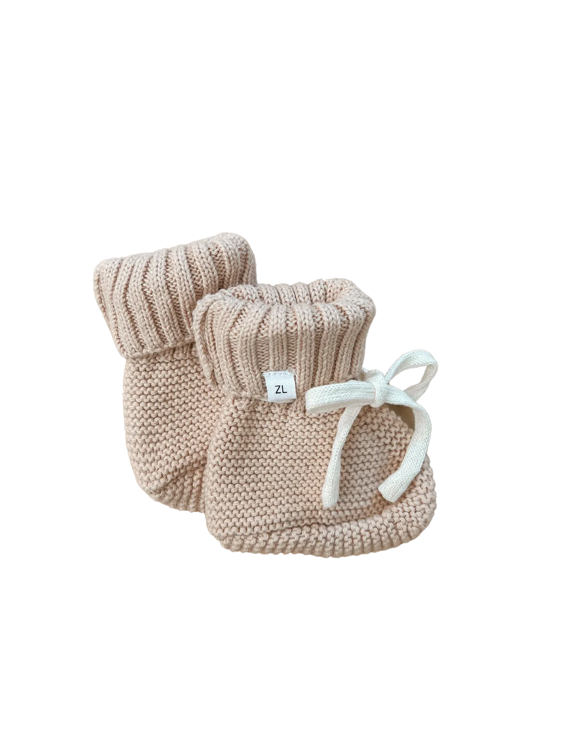 BOOTIES | CARAMEL (GINGHAM)