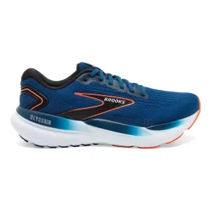 Brooks Men's Glycerin 21 2E WIDE- Blue Opal/Black/Nasturtium