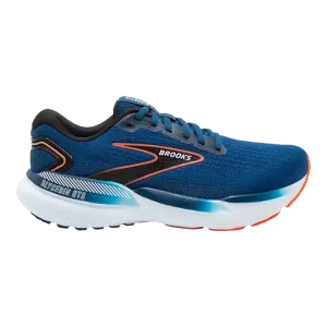 Brooks Men's Glycerin GTS 21 2E Wide - Blue Opal/Black/Nasturtium