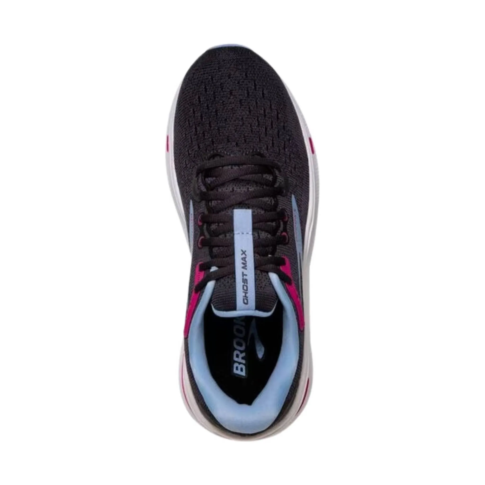 Brooks Women's Ghost Max Running Shoe - Ebony/Open Air/Lilac Rose - ONLINE STORE CREDIT/EXCHANGE ONLY