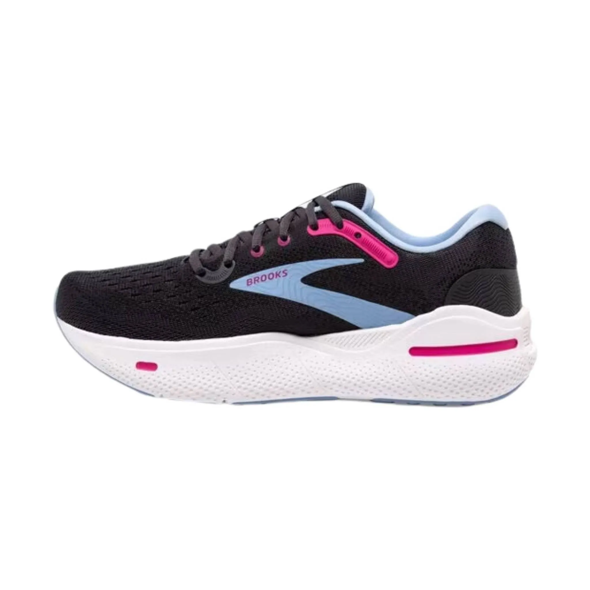 Brooks Women's Ghost Max Running Shoe - Ebony/Open Air/Lilac Rose - ONLINE STORE CREDIT/EXCHANGE ONLY