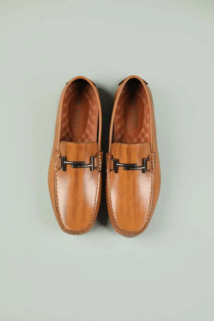 Brown Brush Up Moccasin