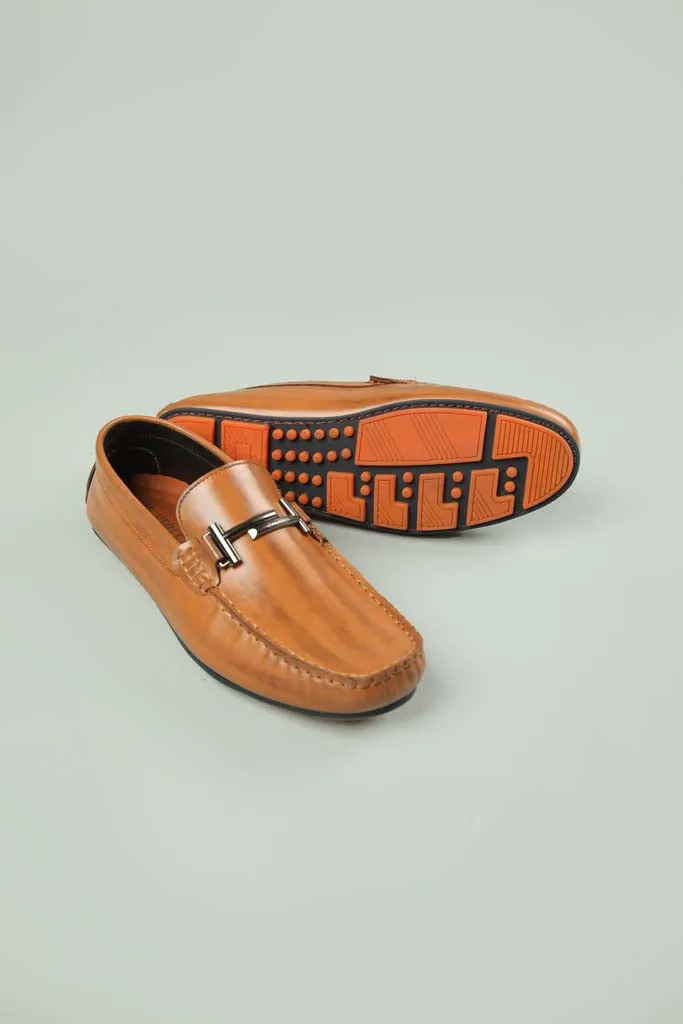 Brown Brush Up Moccasin