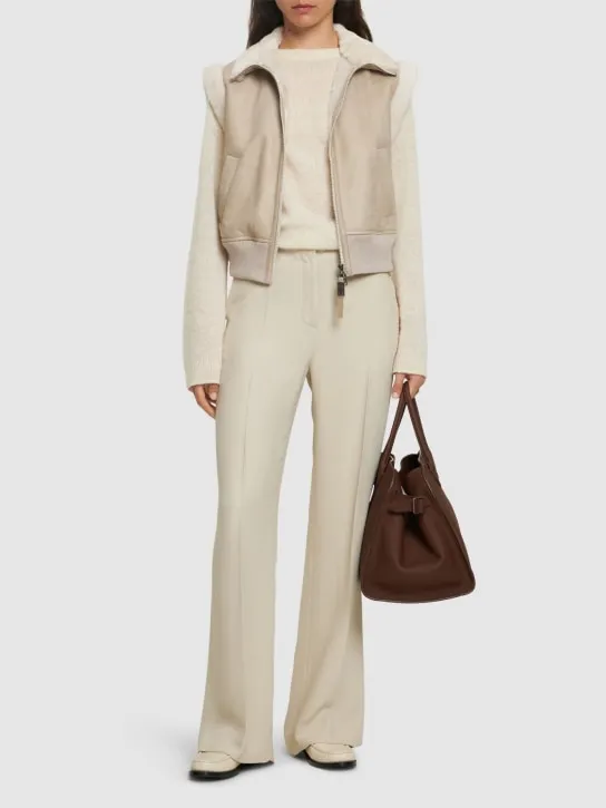 Brunello Cucinelli   Fur shearling vest 