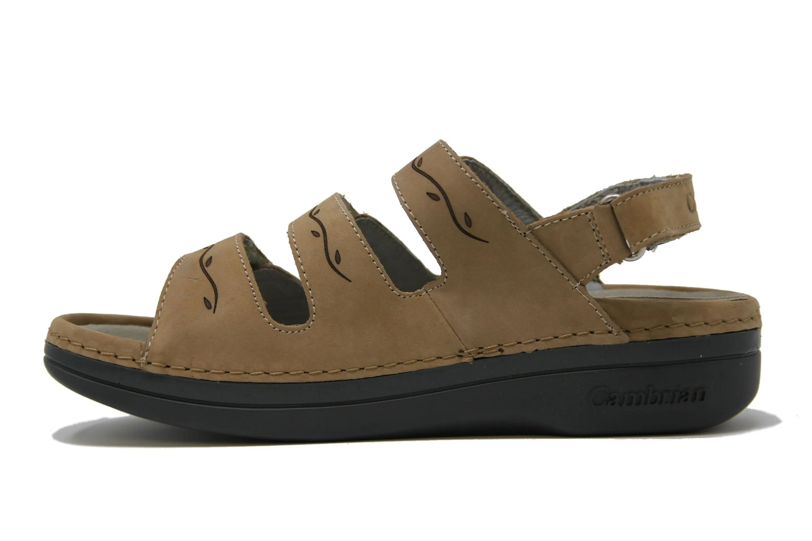 Cambrian Women's Delphi 3 Walking Sandals- Taupe