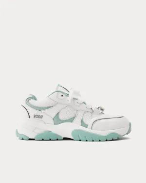 Catfish Lo White / Dusty Mint Low Top Sneakers