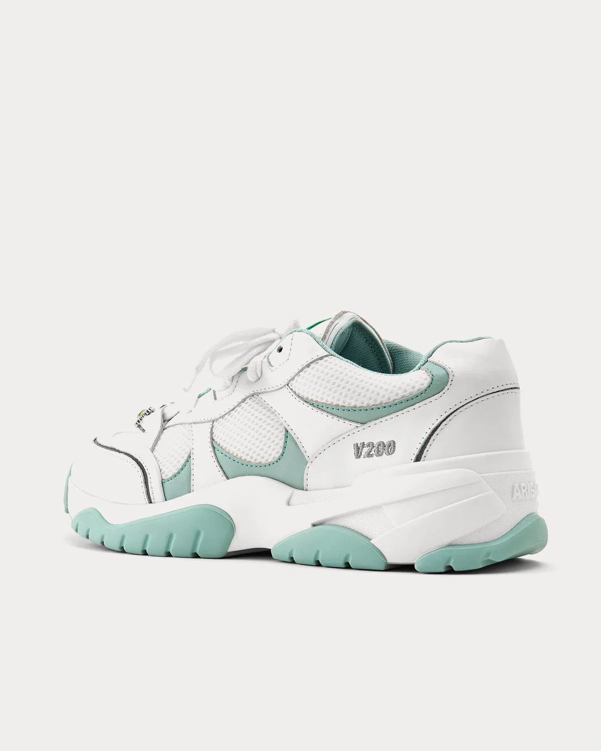 Catfish Lo White / Dusty Mint Low Top Sneakers