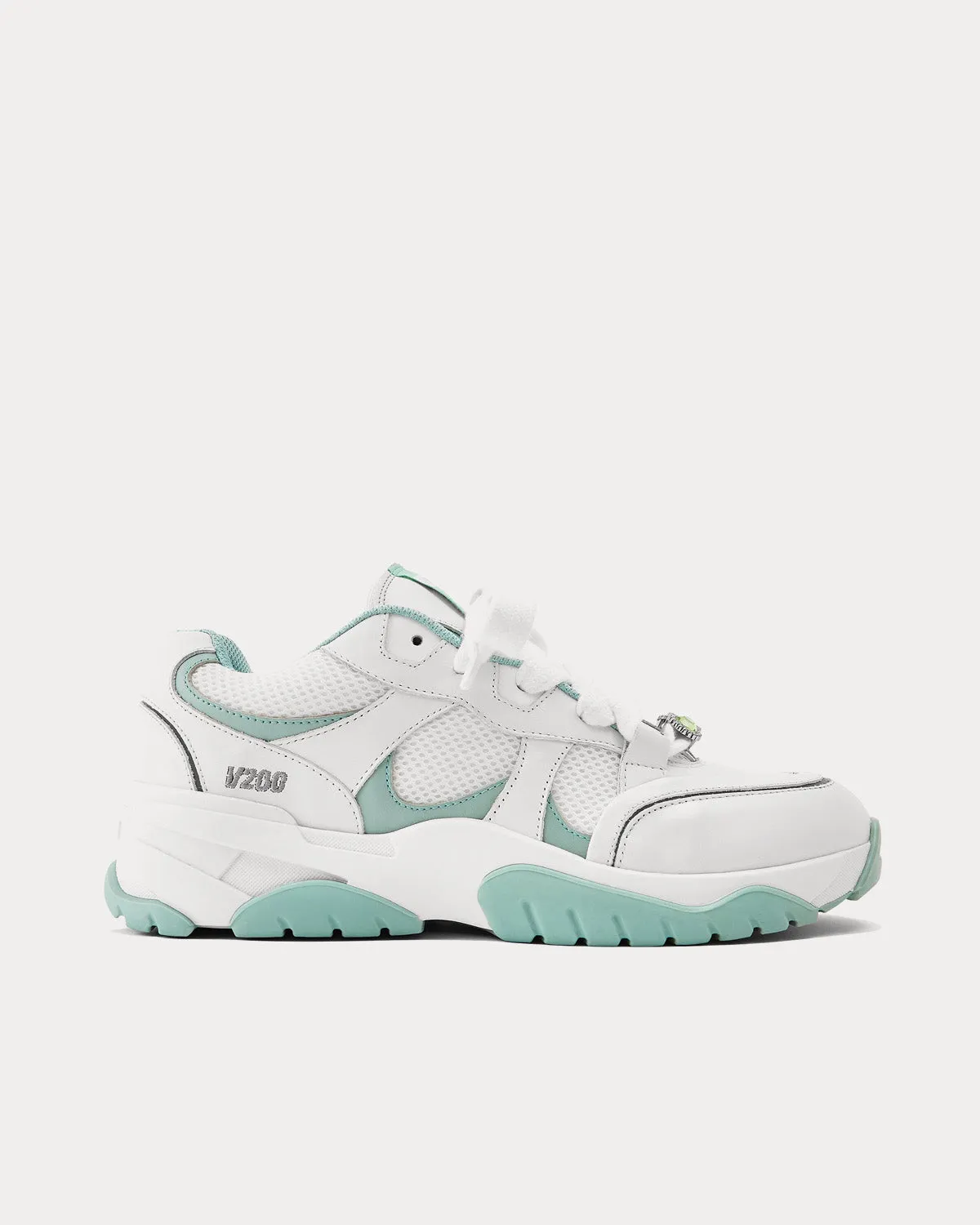 Catfish Lo White / Dusty Mint Low Top Sneakers