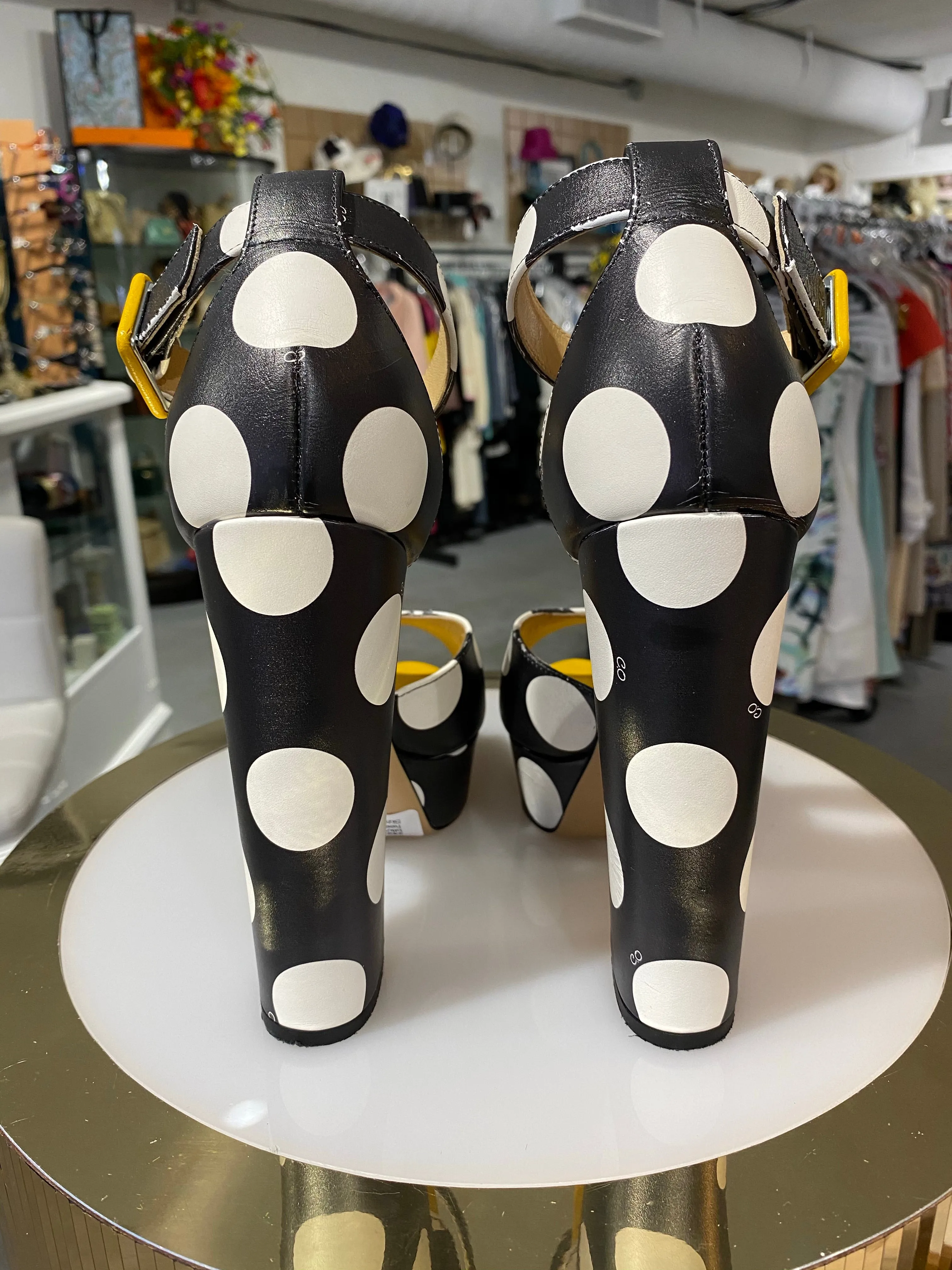 Charlotte Olympia Polka Dot Patforms