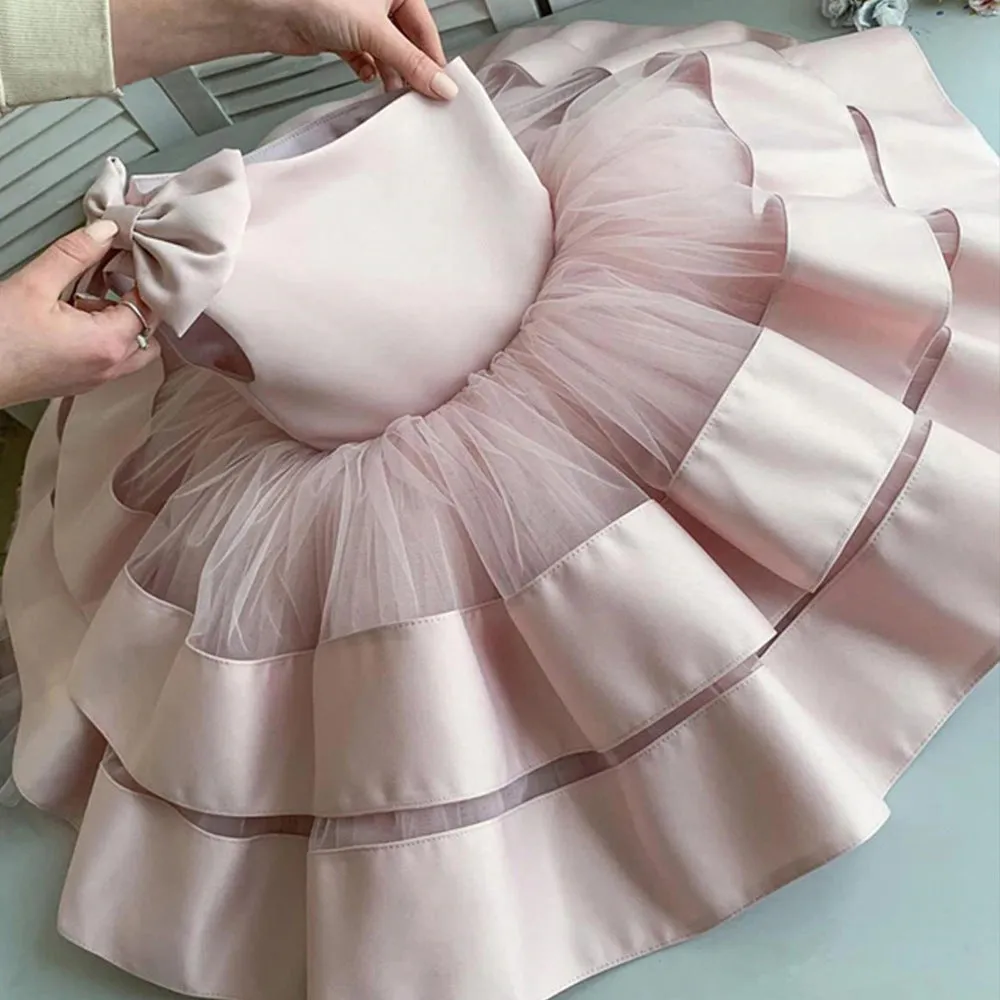 Children's girls one shoulder party Dress