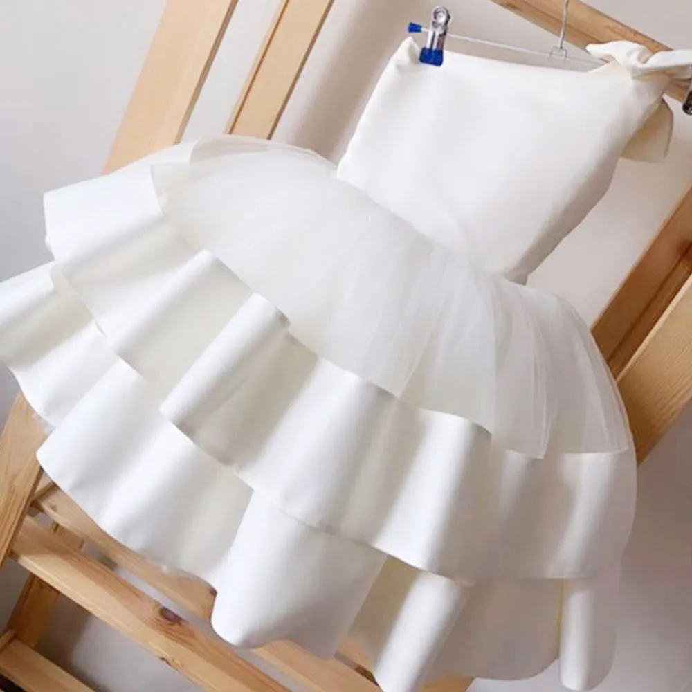 Children's girls one shoulder party Dress
