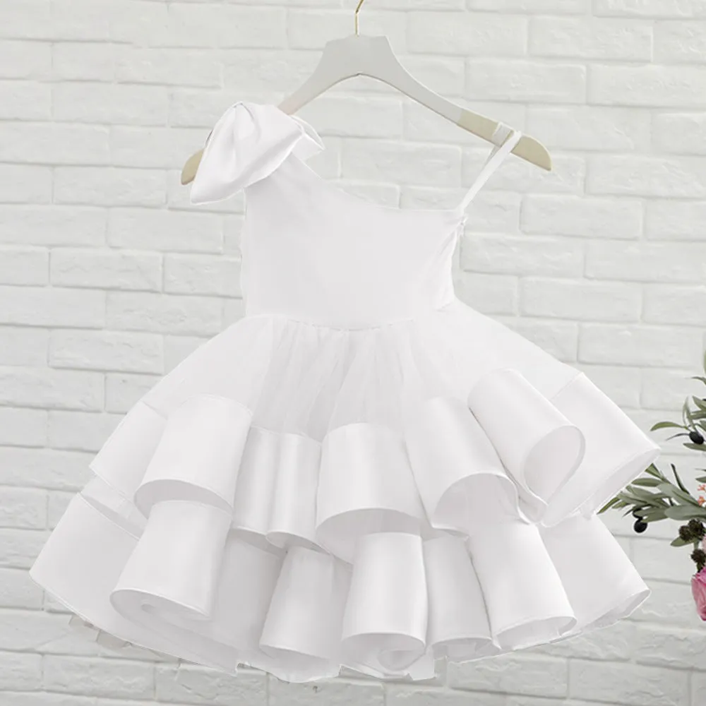 Children's girls one shoulder party Dress