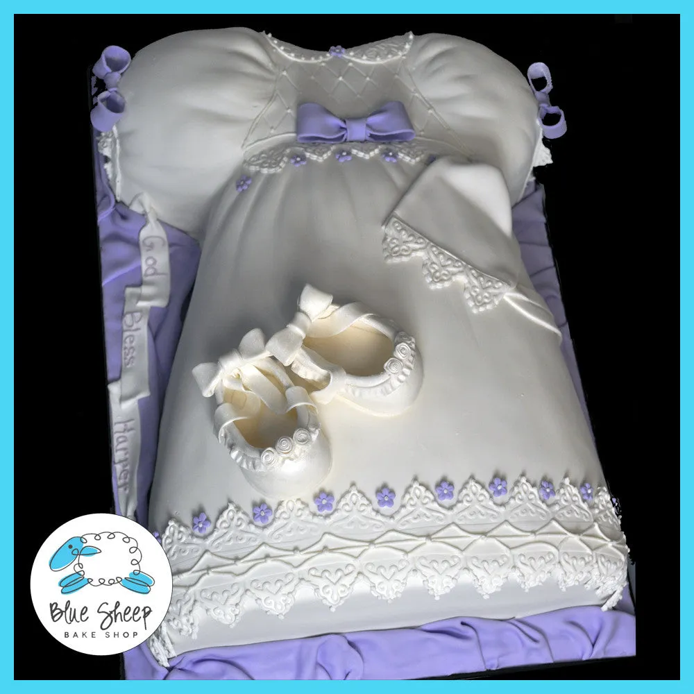 Christening Dress Cake