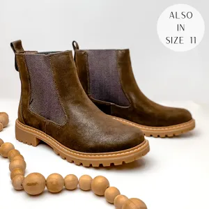 Corky's | To Be Honest Slip On Booties in Chocolate Brown
