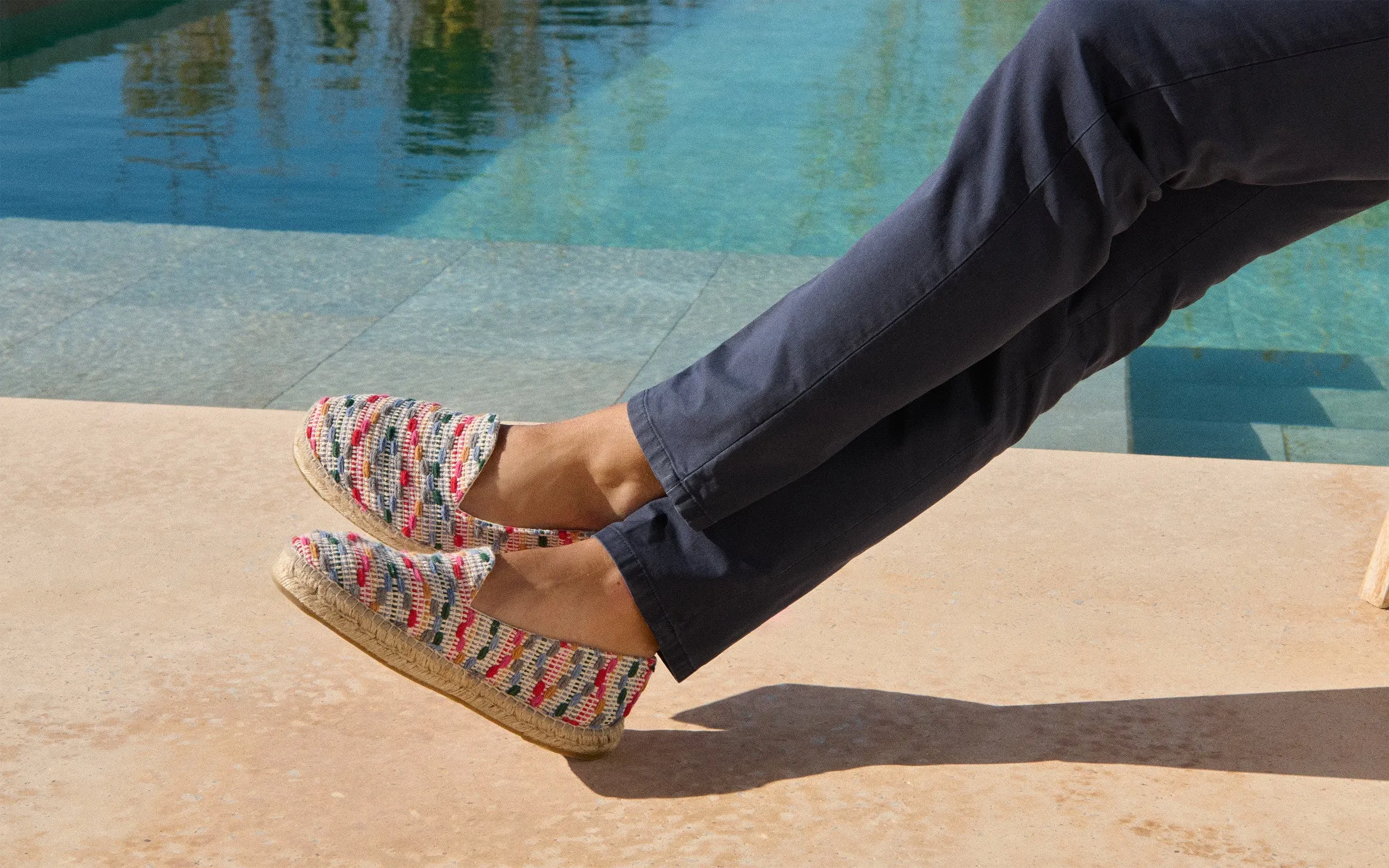 Cotton Jaquard Espadrilles - G05C0 - Yucatán Multicolor Stripes