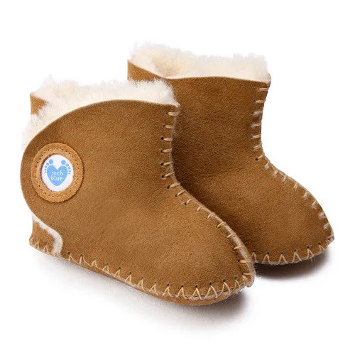 Cwtch Sheepskin Bootees Tan