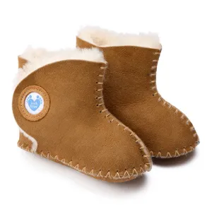 Cwtch Sheepskin Bootees Tan