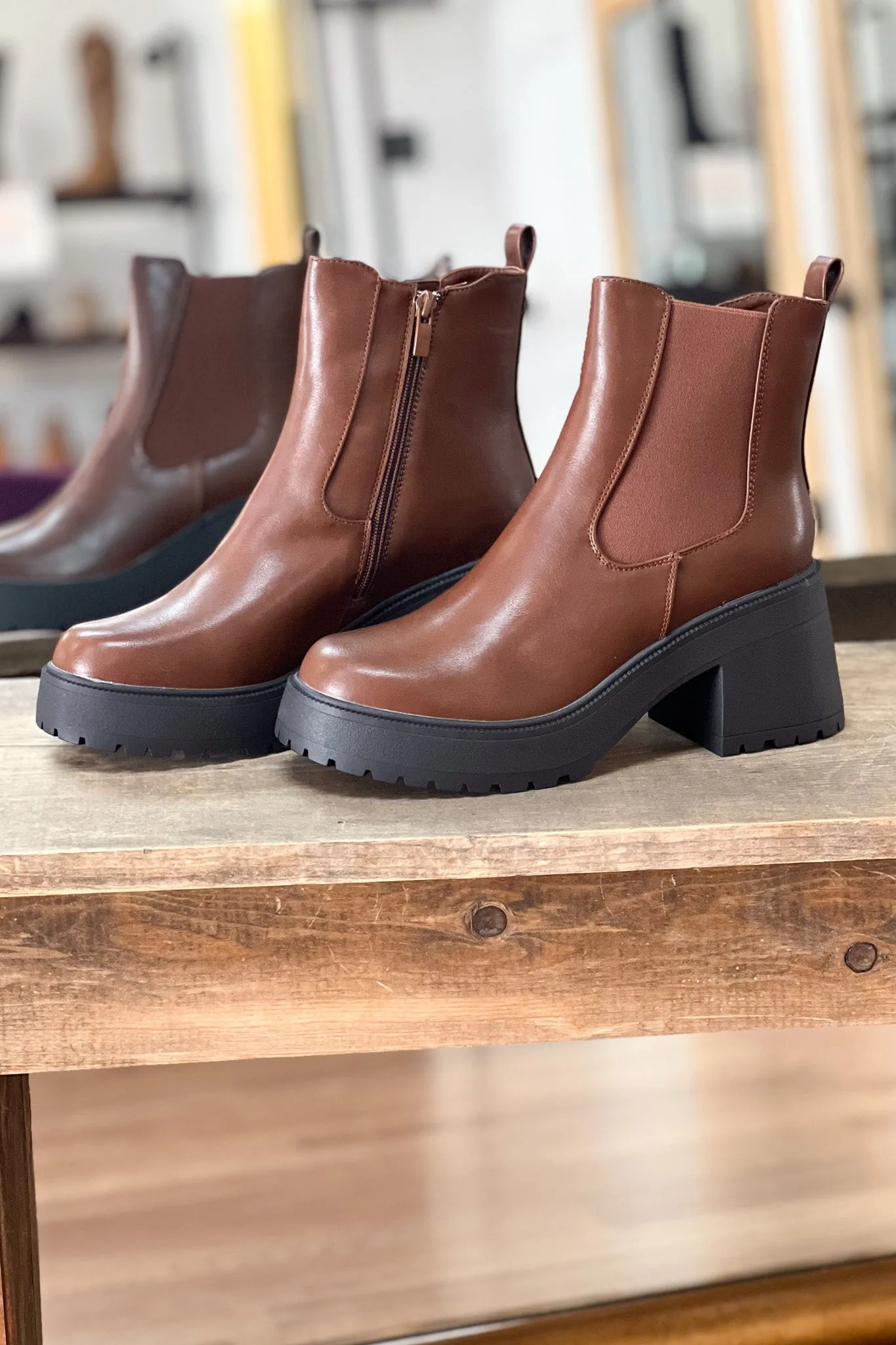 Declan Boots in Tan
