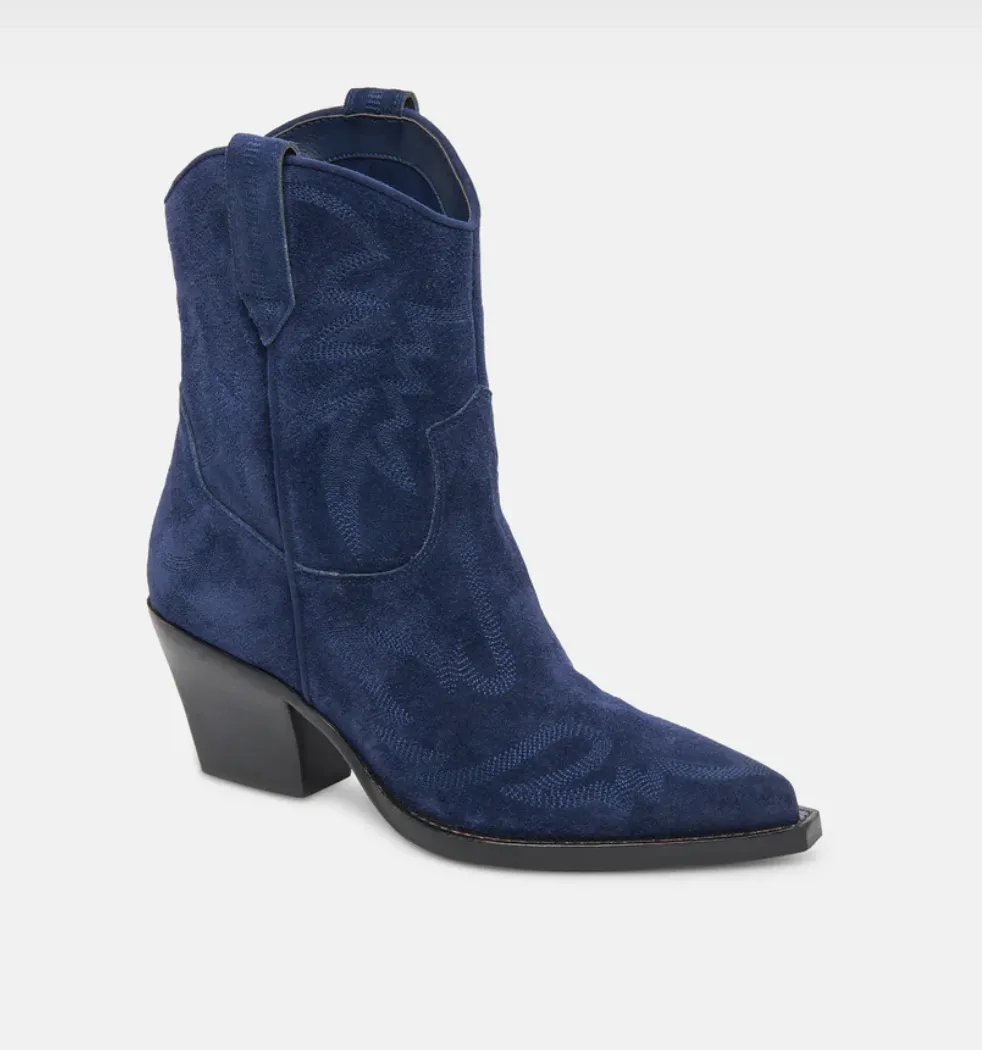 Dolce Vita Runa Boot Royal Blue Suede
